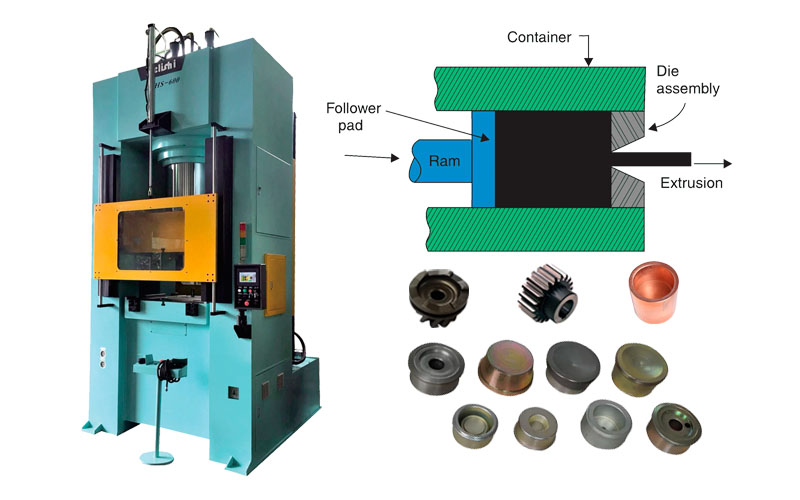 cold extrusion press process