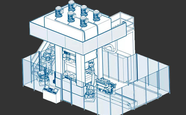 Fully-Automatic Hydraulic Press