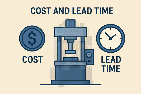 Cost and Lead Time for a Hydraulic Press Machine
