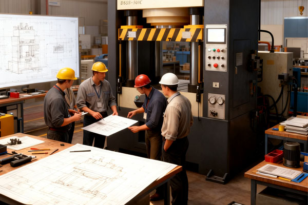custom-made hydraulic press