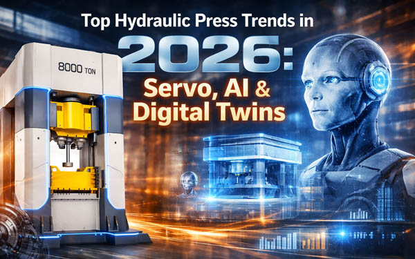 Top Hydraulic Press Trends in 2026: Servo, AI & Digital Twins