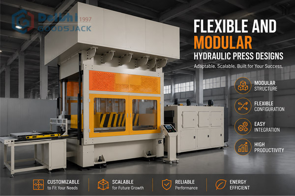 flexible and modular hydraulic press designs