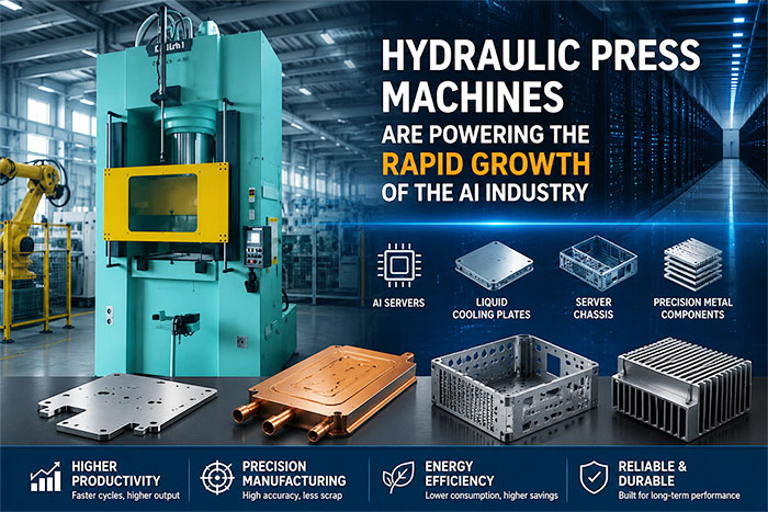 Hydraulic Press Machines Are Powering the Rapid Growth of the AI Industry