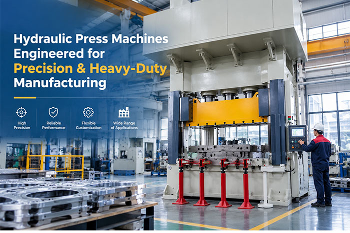 Hydraulic Press Machines Engineered for Precision & Heavy-Duty Manufacturing